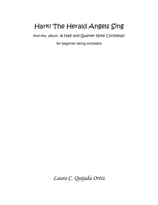 Hark! The Herald Angels Sing, from the album A Half and Quarter Note Christmas! STRING ORCHESTRA
