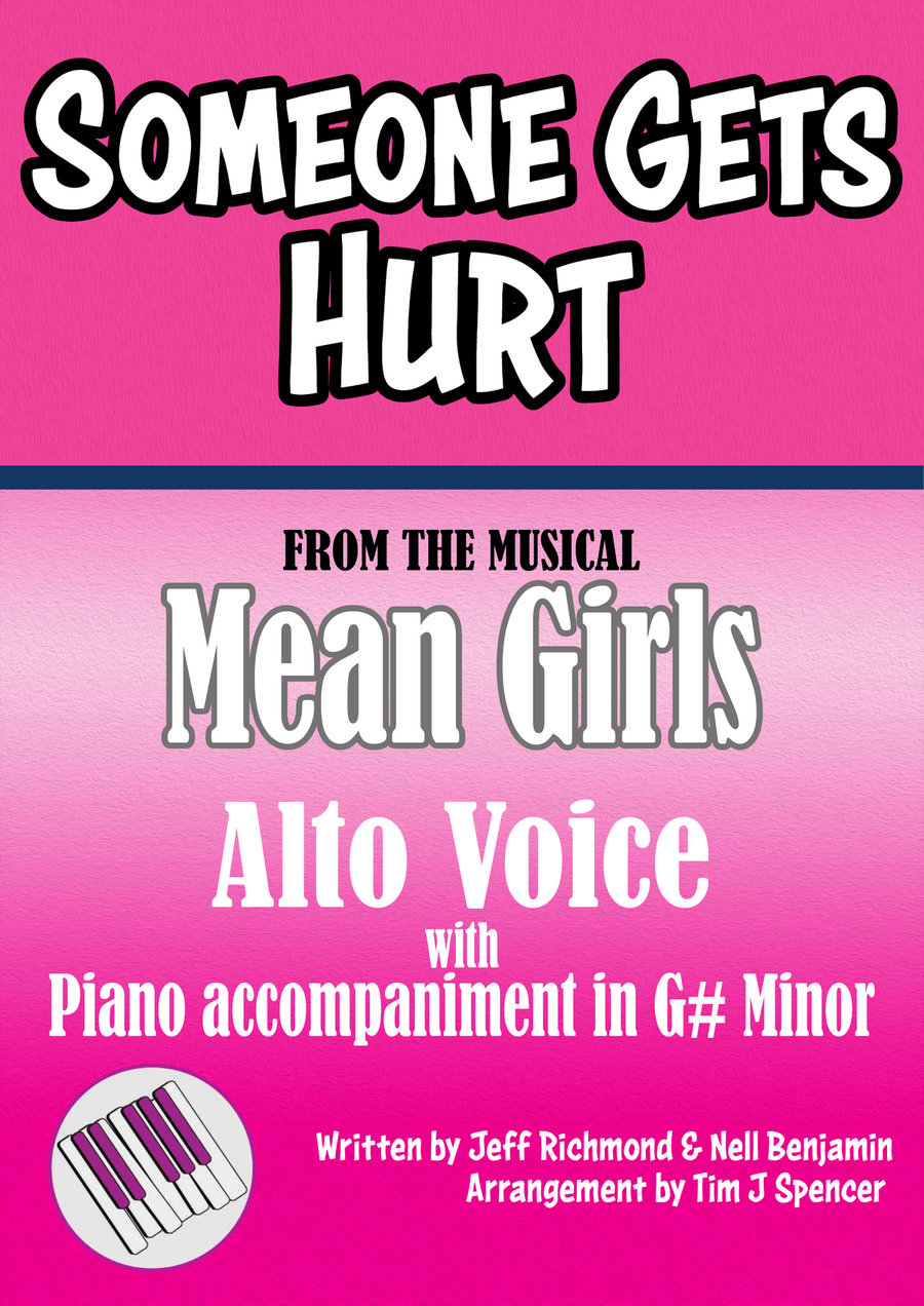 Someone Gets Hurt Piano, Vocal scores gallery preview page 1