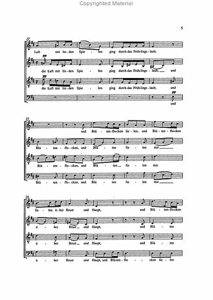 Sieben Vierstimmige Lieder O. Op. Av. 67
