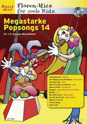 Book cover for Megastarke Popsongs