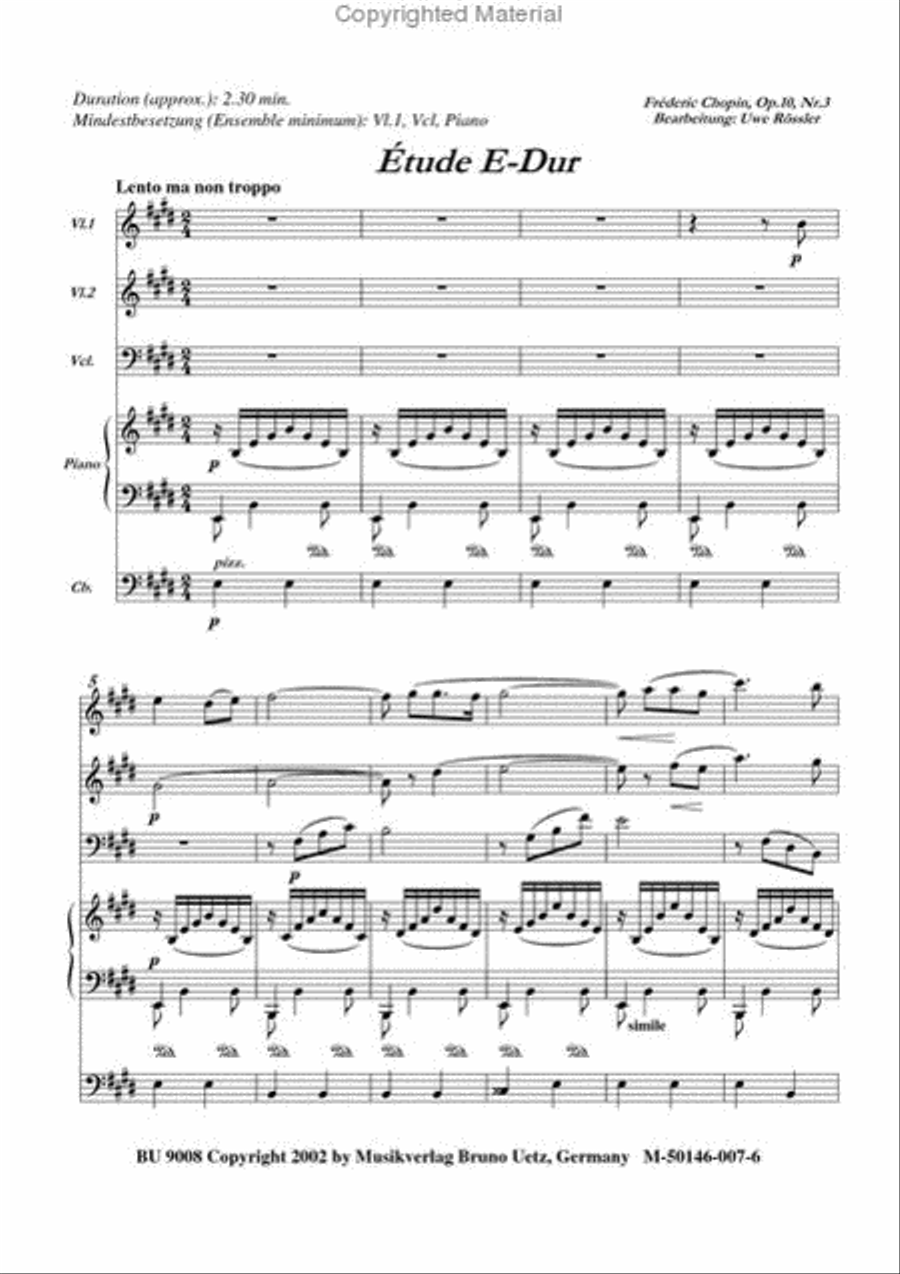 Christmas (Weihnachten) Christmas (Weihnachten) Piano Trio scores gallery preview page 2