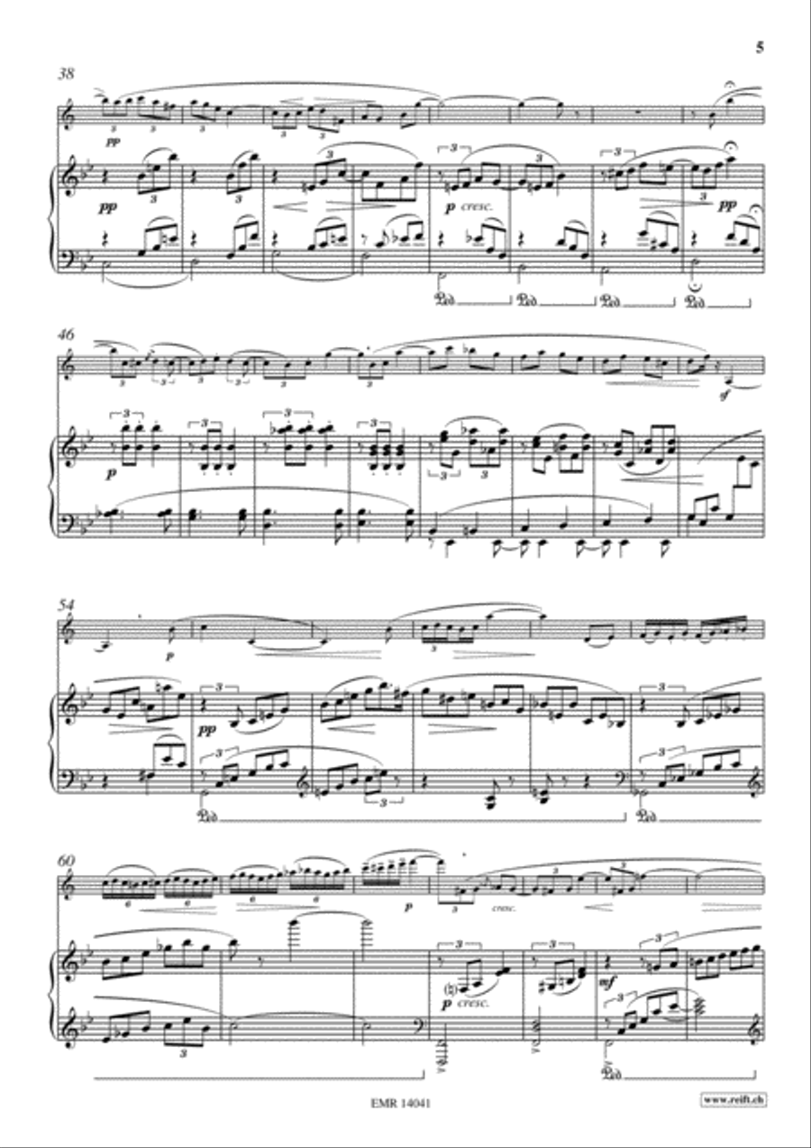 Introduction & Rondo Clarinet Solo scores gallery preview page 5