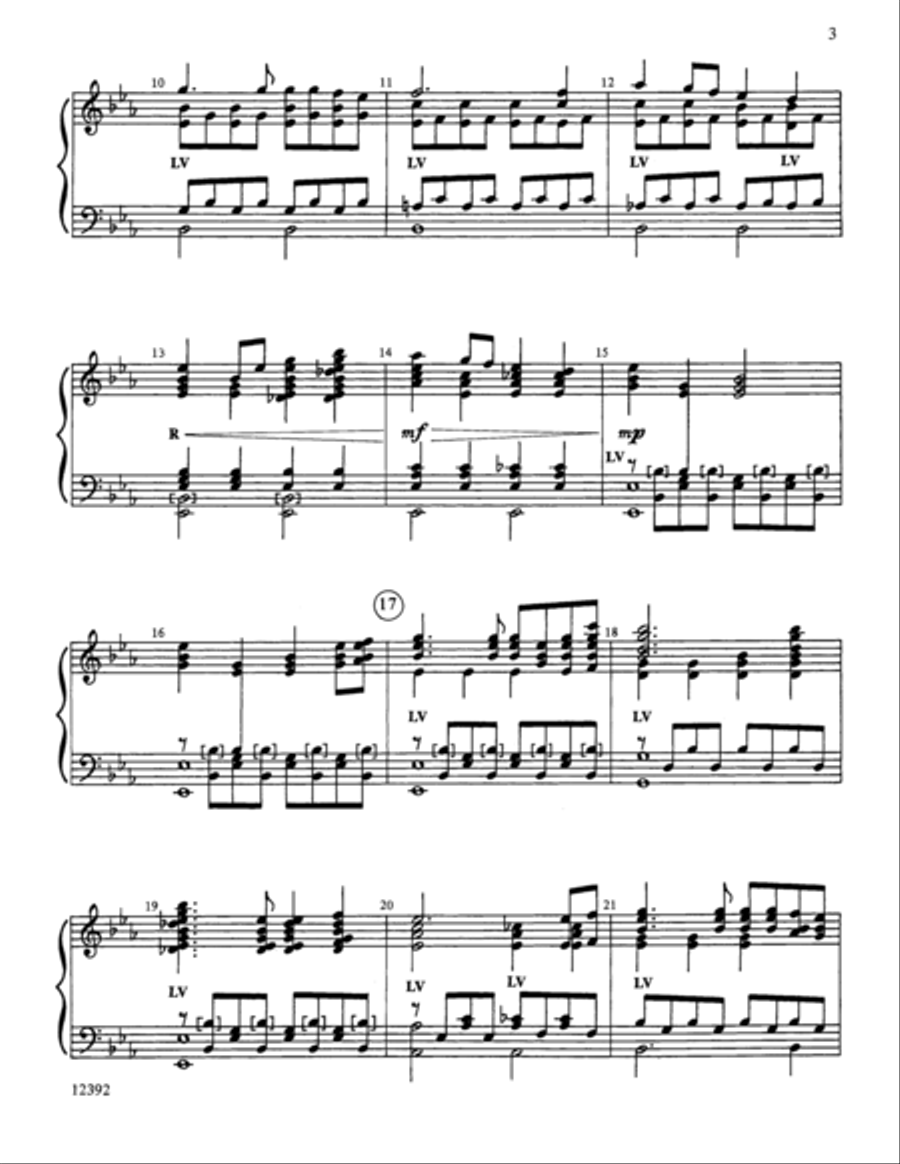 Creation Will Be at Peace Handbell Choir scores gallery preview page 3