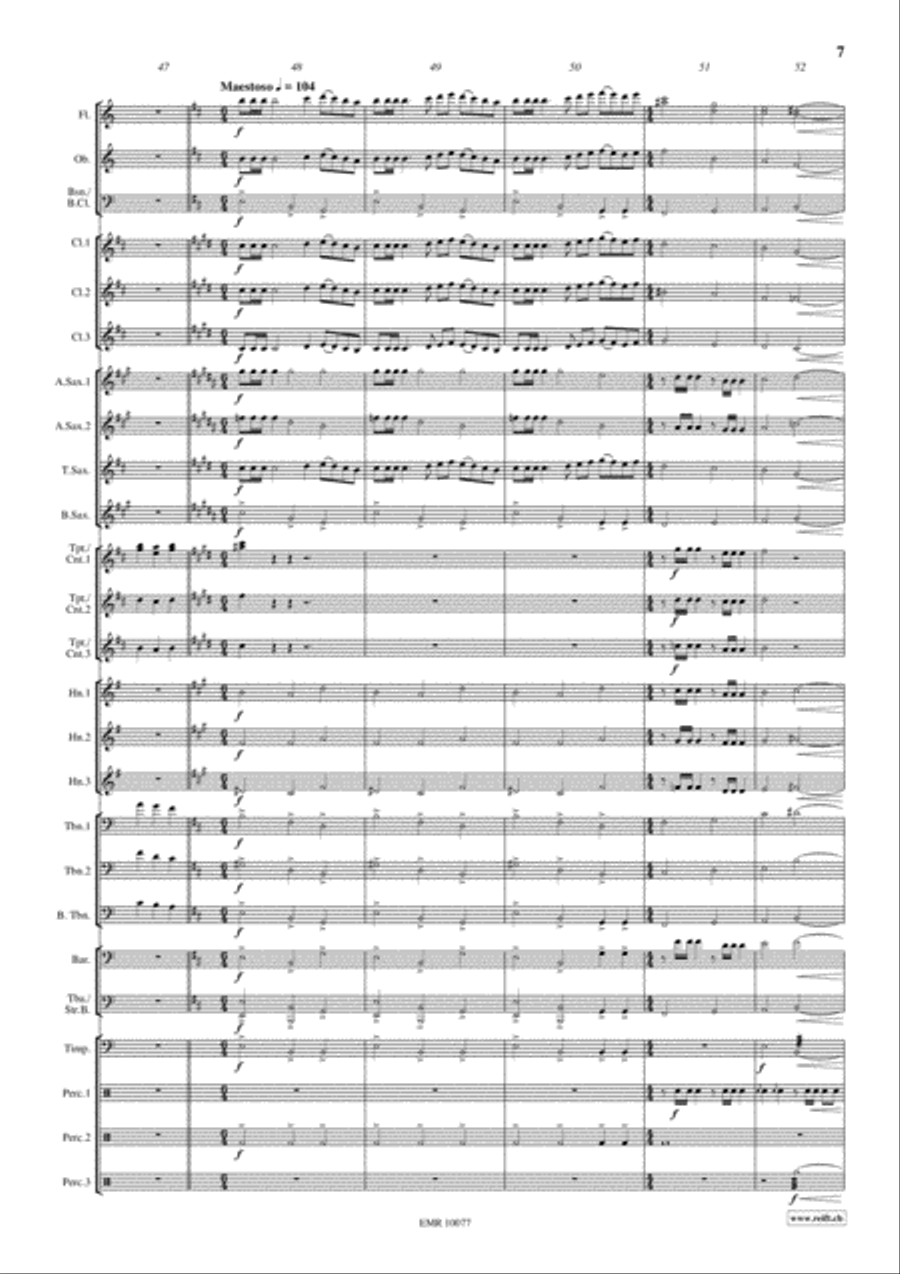 El Cid El Cid Concert Band scores gallery preview page 8