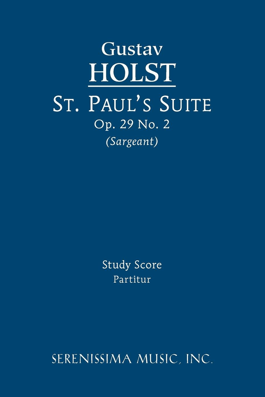 St. Paul's Suite, H.118