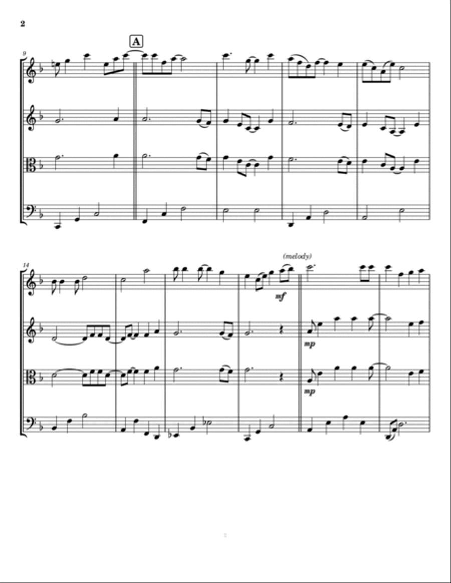 Give Thanks String Trio scores gallery preview page 2