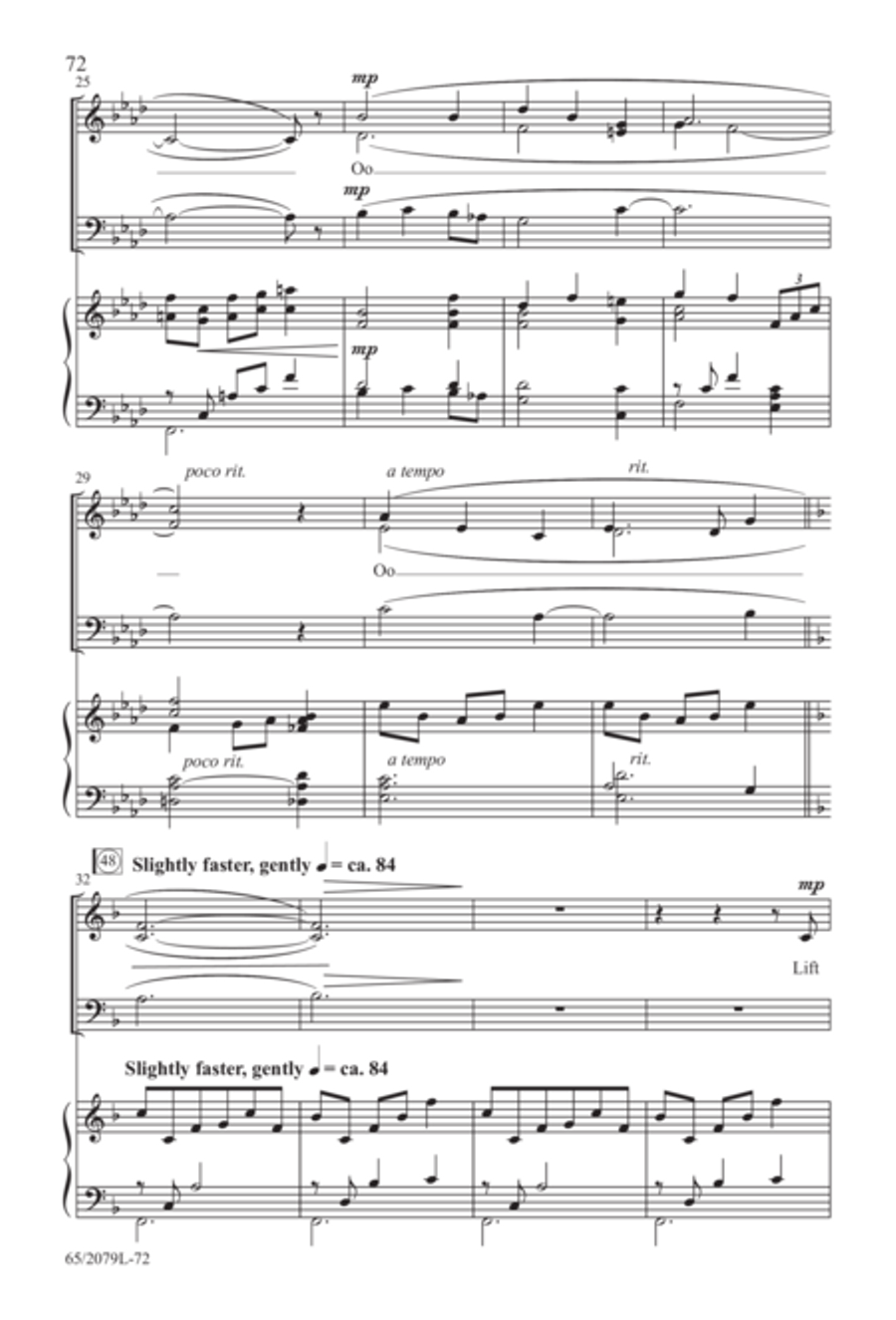 Morning Star SAB Morning Star SAB 3-Part scores gallery preview page 35