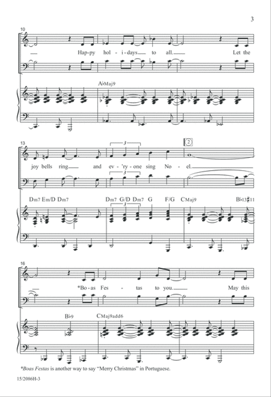 Brazilian Noel Brazilian Noel 4-Part scores gallery preview page 3