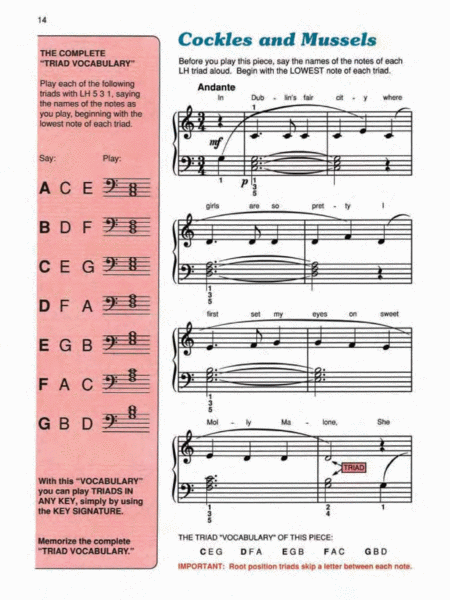 Alfred's Basic Piano Prep Course Lesson Book, Book F