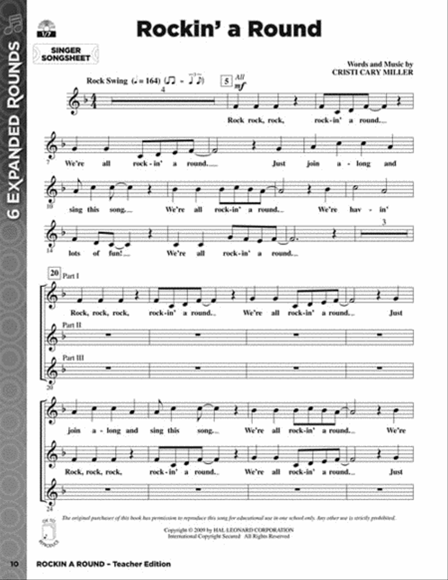 Rockin' a Round Choir scores gallery preview page 2