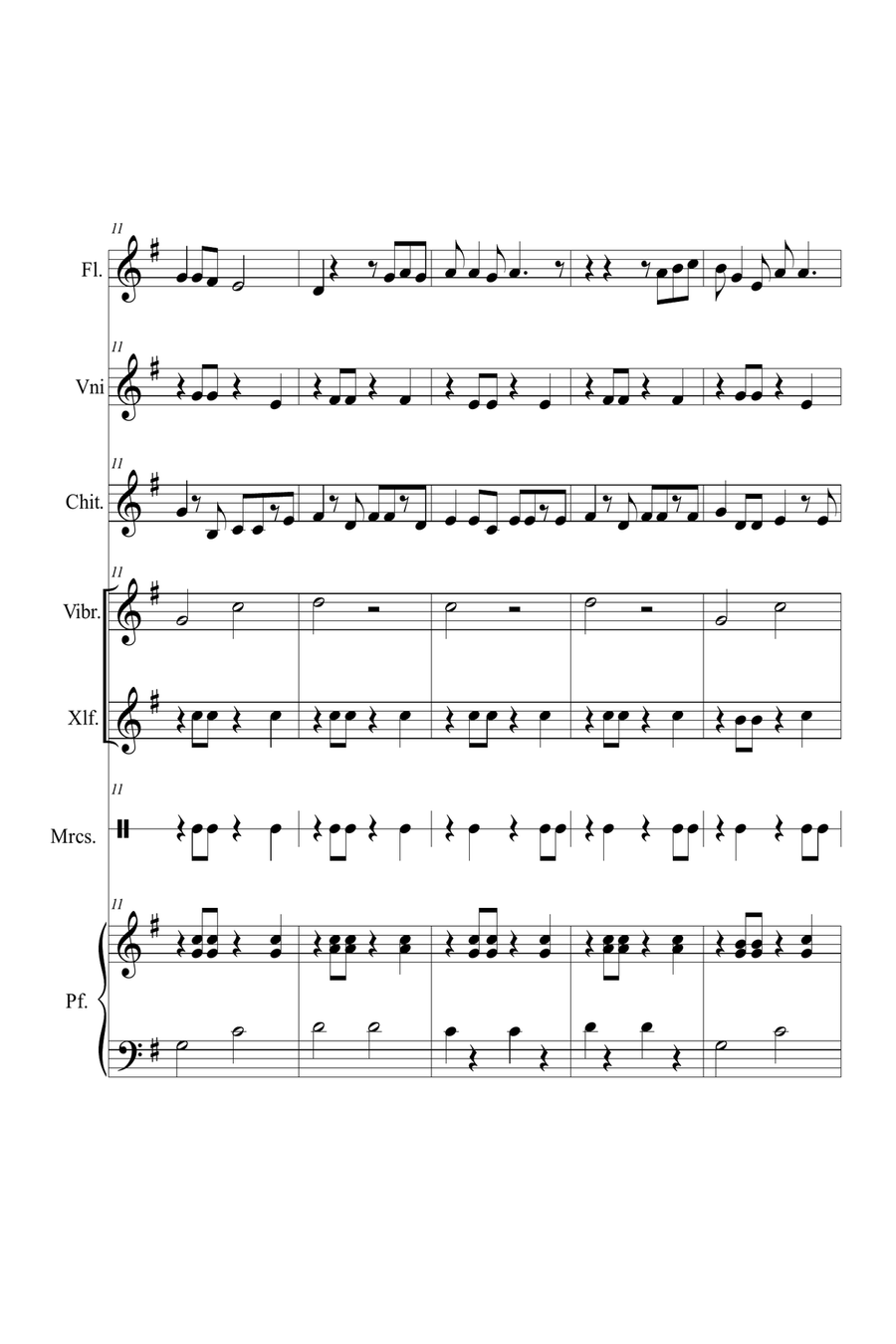 Guantanamera Small Ensemble scores gallery preview page 3