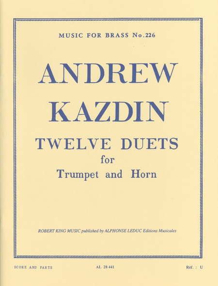 12 Duets For Trumpet and Horn