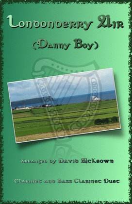 Book cover for Londonderry Air, (Danny Boy), for Clarinet and Bass Clarinet Duet