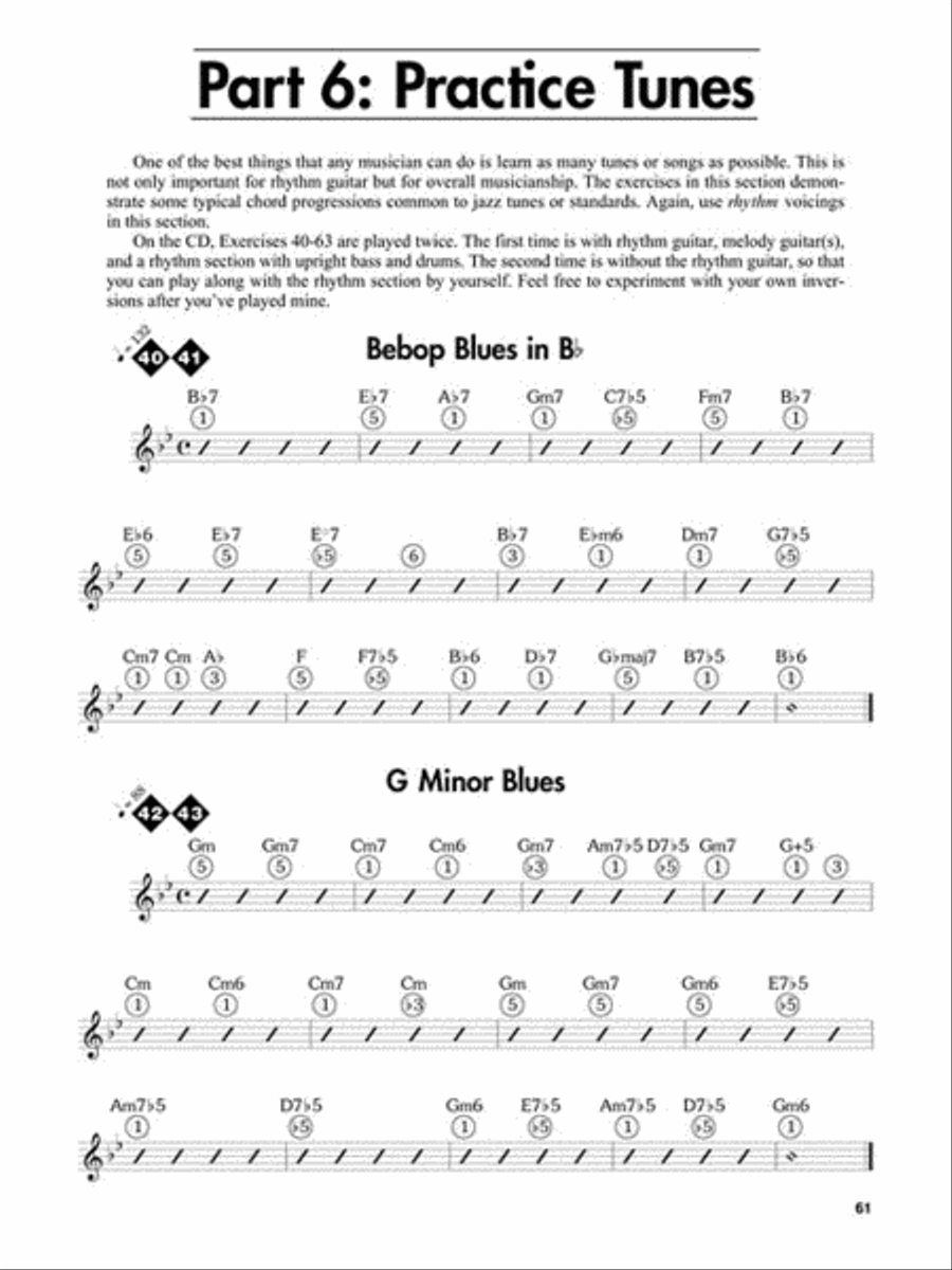 Swing and Big Band Guitar Guitar scores gallery preview page 6