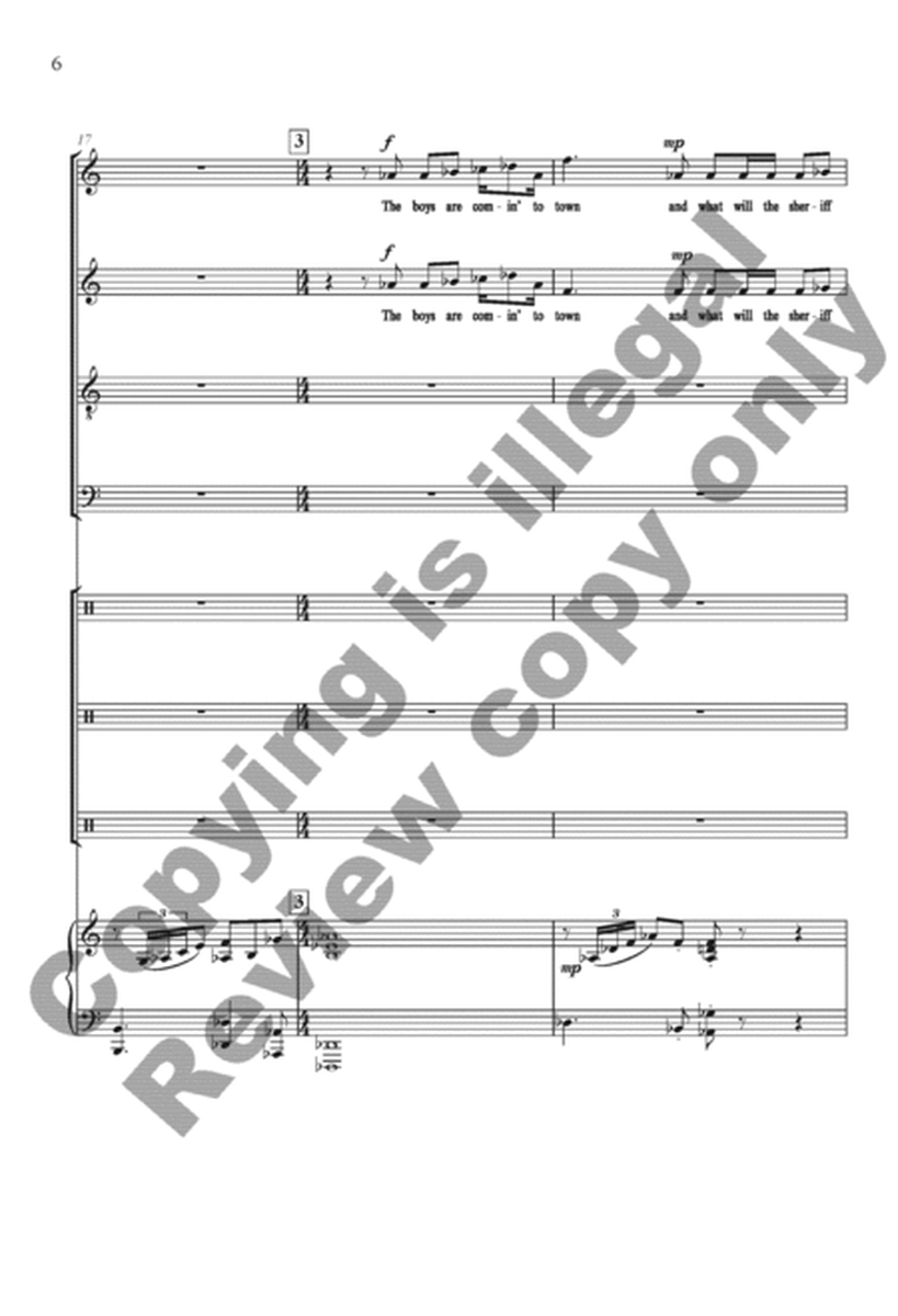 The Settling Years: (Piano/Choral Score) image number null