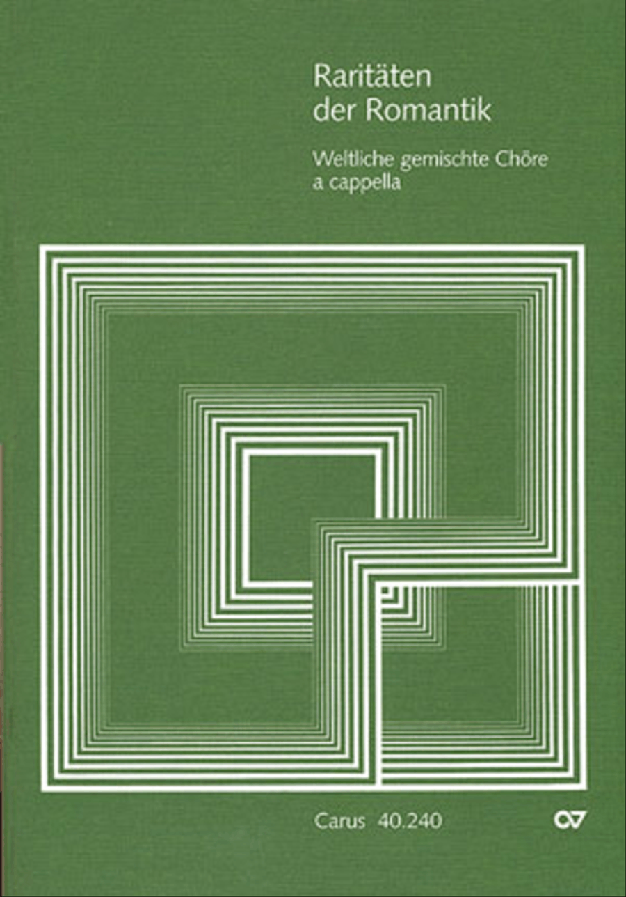 Raritaten der Romantik, Heft I Choir scores gallery preview page 1