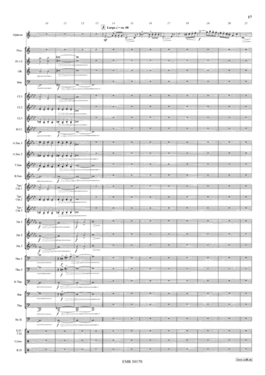 Sinfonietta Alpestre Sinfonietta Alpestre Concert Band scores gallery preview page 8