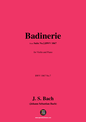 Book cover for J. S. Bach-Badinerie