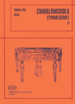 Book cover for Cimbalom Tutor Volume 2