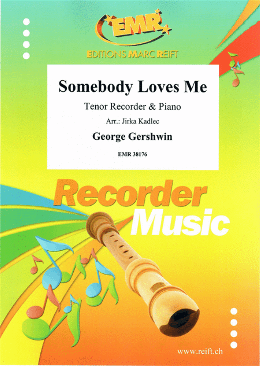 Somebody Loves Me Tenor Recorder scores gallery preview page 1