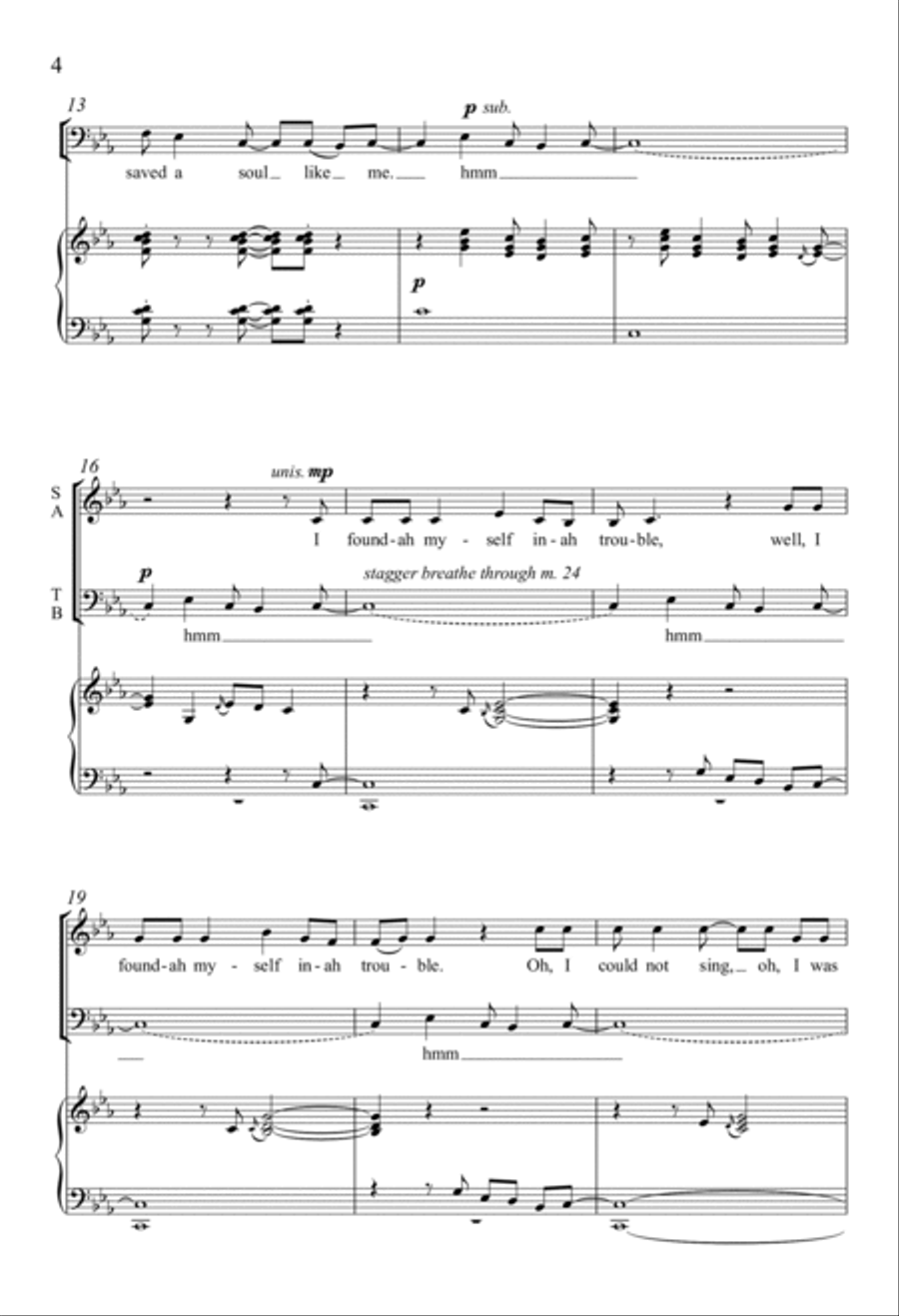 How Sweet the Sound Divisi scores gallery preview page 3