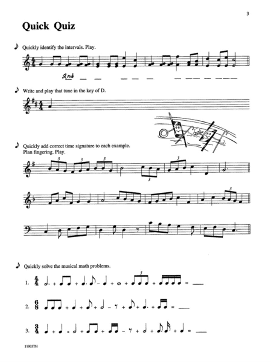 Michael Aaron Piano Course Theory Piano Method scores gallery preview page 3