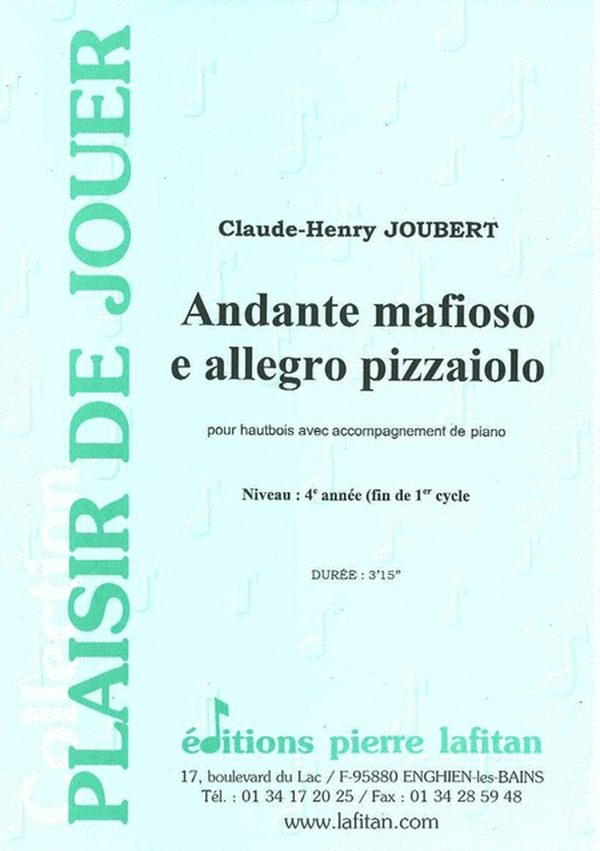 Andante Mafioso E Allegro Pizzaiolo