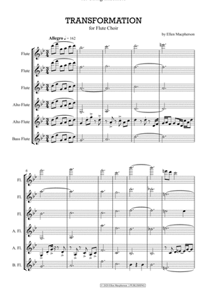 Transformation for Flute Choir