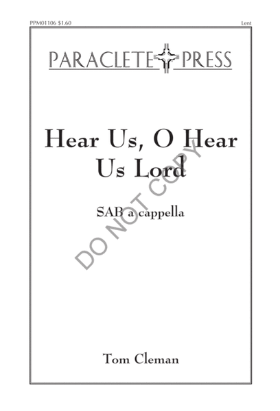 Hear Us, O Hear Us Lord image number null