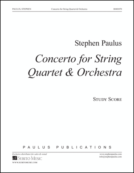 Concerto for String Quartet