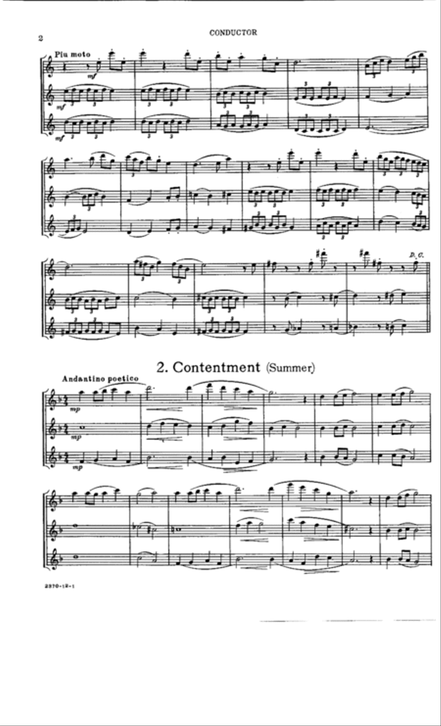 Four Seasons Four Seasons Flute Trio scores gallery preview page 3