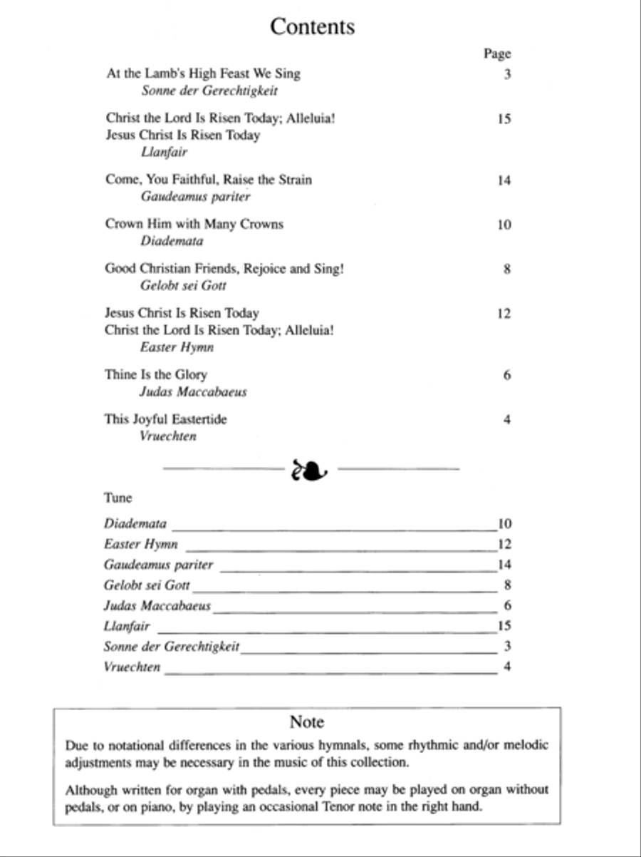 Hymn Introductions and Descants for Trumpet and Organ, Set 1 Trumpet scores gallery preview page 1