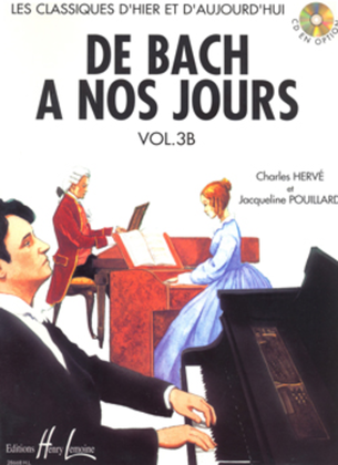 Book cover for De Bach a nos jours - Volume 3B