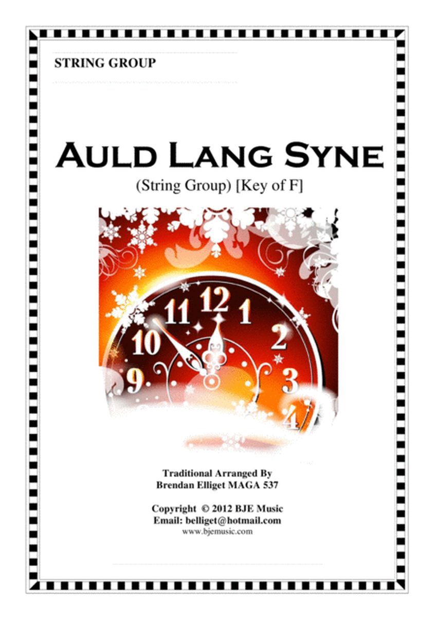 Auld Lang Syne - String Quintet or Group image number null