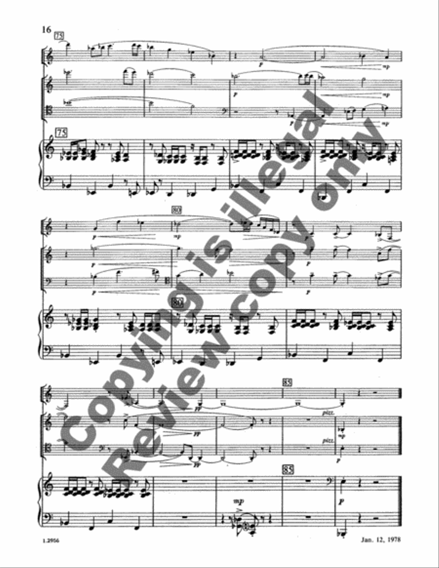Cabaret Music Clarinet scores gallery preview page 7