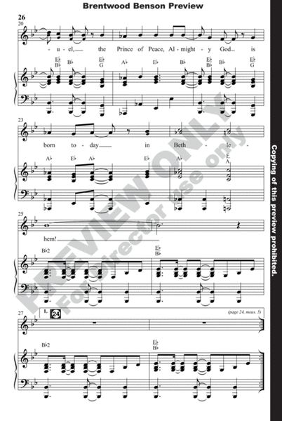 Glory To God In The Highest (Choral Book) image number null