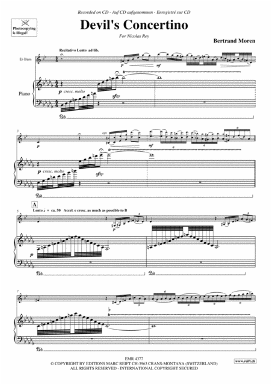 Devil's Concertino Voice Solo scores gallery preview page 4