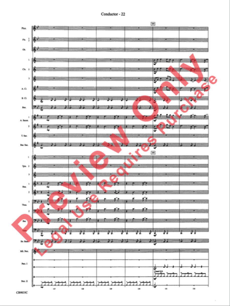 A Charlie Brown Christmas Concert Band scores gallery preview page 25