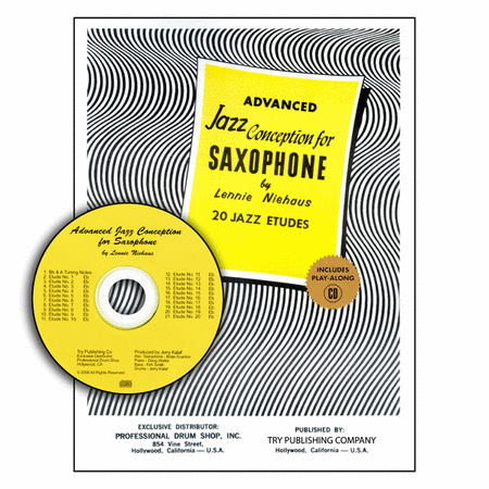 Advanced Jazz Conception For Saxophone with CD