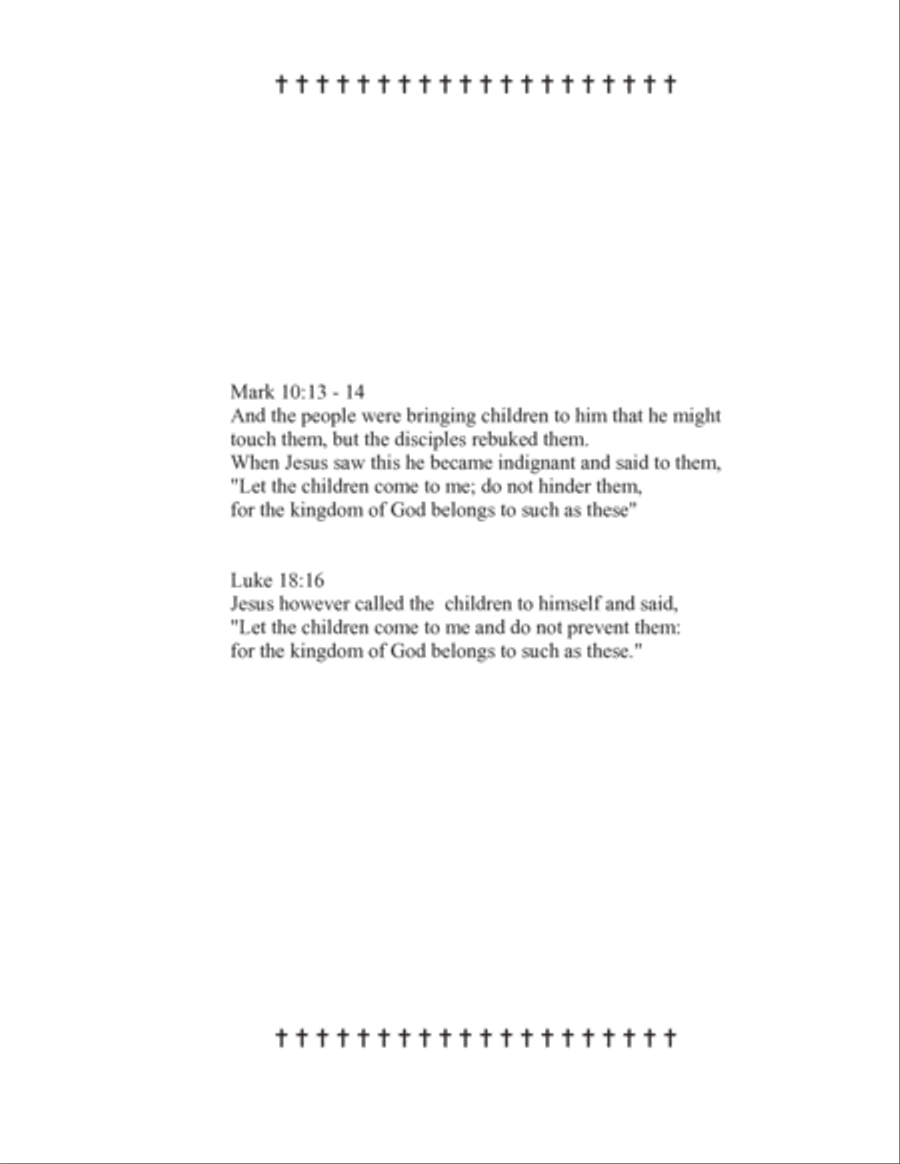 Let the Children Come to Me 4-Part scores gallery preview page 3