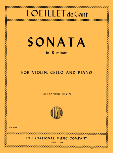 Sonata in B minor (BEON)