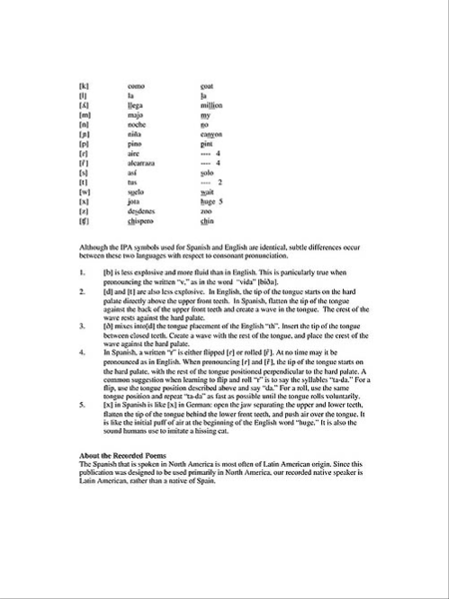 Favorite Spanish Art Songs High Voice scores gallery preview page 4