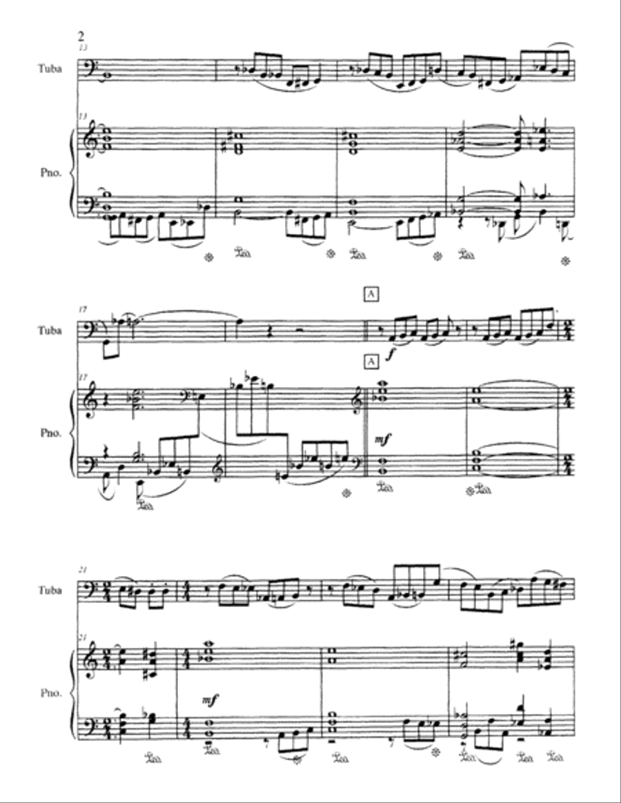 Running the Gamut Tuba scores gallery preview page 6