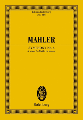 Book cover for Symphony No. 6 A minor
