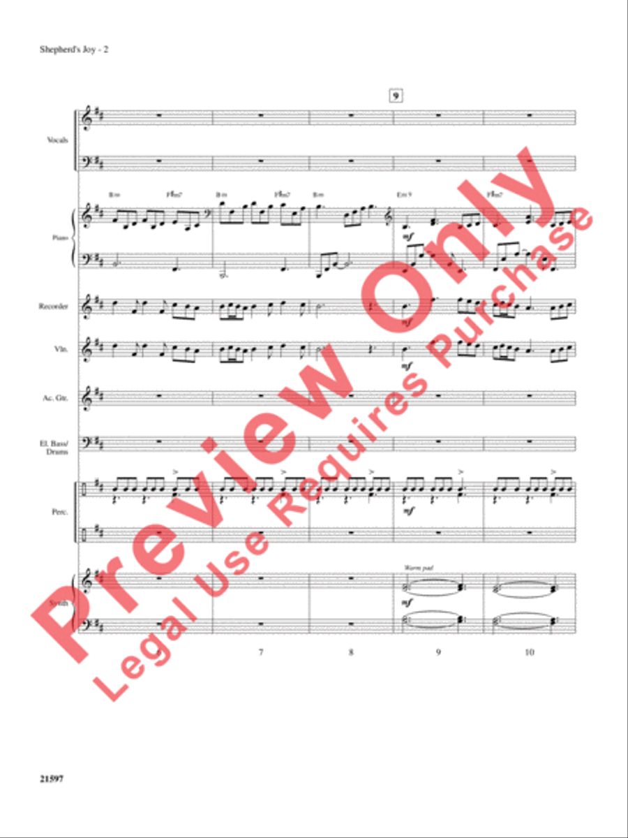 Shepherd's Joy Shepherd's Joy Choir scores gallery preview page 3