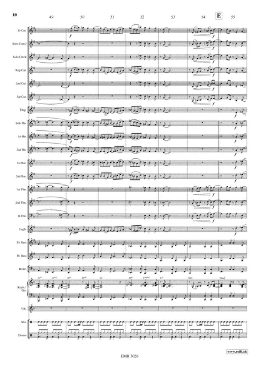 Wave Brass Band scores gallery preview page 11