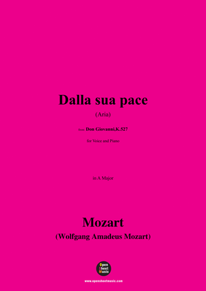 W. A. Mozart-Dalla sua pace(Aria),in A Major
