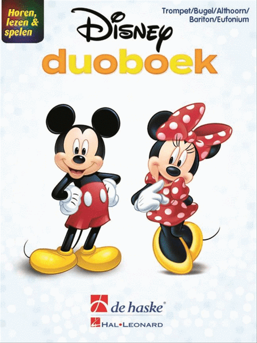Horen, lezen & spelen - Disney-duoboek Oboe scores gallery preview page 1
