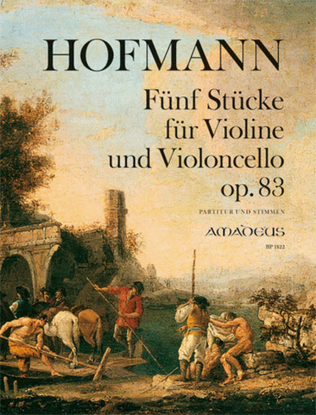 Book cover for Five Pieces op. 83