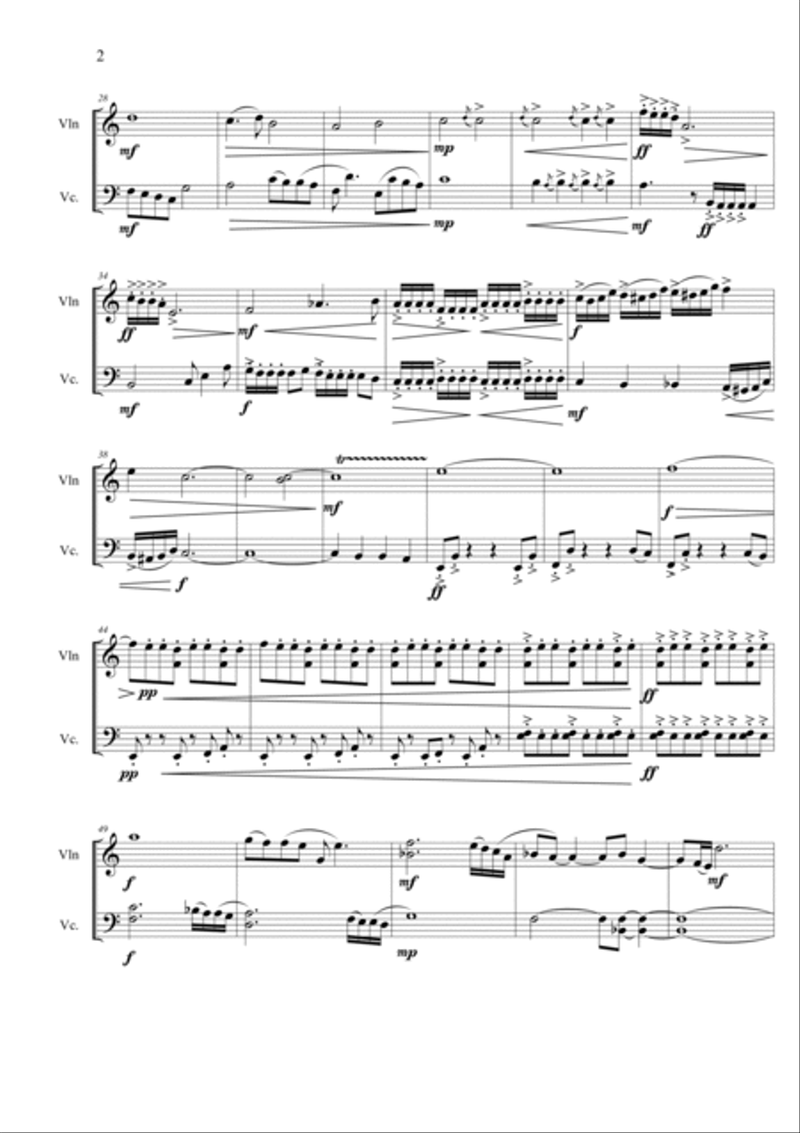 DIENEXIS String Duet scores gallery preview page 2